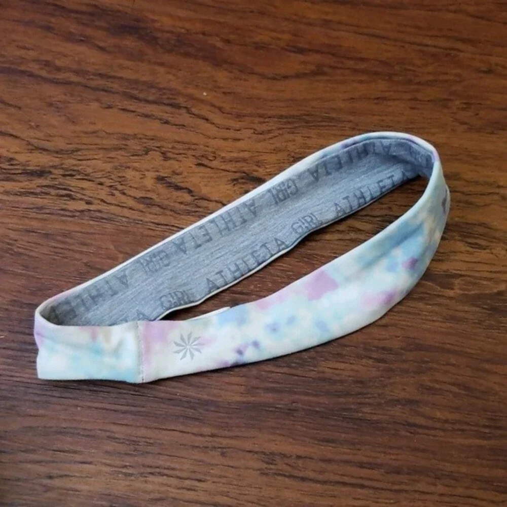 Athleta Girls Tie Dye Athleisure Retro Y2K Casual Trendy Headband